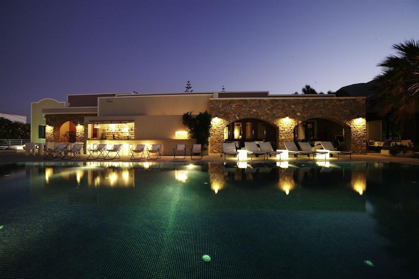 Rose Bay Hotel Kamari  Luaran gambar